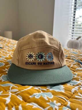 Parks Project Yellow & Black Floral Cap